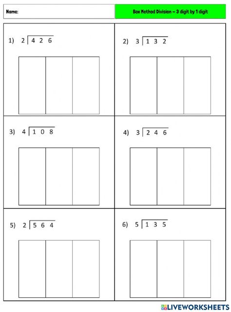 Bus Stop Division, Box Method Division, You've Been Booed Printable, Repeated Subtraction, Times Tables Worksheets, Matter Worksheets, Division Word Problems, Division Facts, Math Division