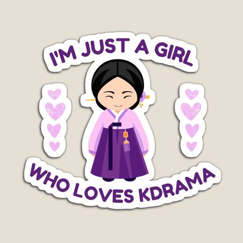 Get my art printed on awesome products. Support me at Redbubble #RBandME: https://www.redbubble.com/i/magnet/I-m-just-a-girl-who-loves-kdrama-kdrama-kdrama-addict-by-selfesteeem/104189973.TBCTK?asc=u Goblin Kdrama Stickers, 2521 Stickers Kdrama, Kdrama Stickers Printable, Happiness Stickers Kdrama, Korean Drama Stickers Printable, Custom Phone Cases Diy, I Am Just A Girl Sticker, Kdrama Stickers, Korean Stickers