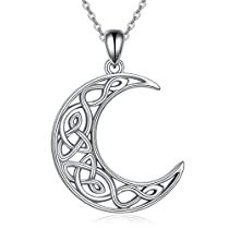 Check this out on Amazon Crescent Jewelry, Irish Necklace, Celtic Moon, Celtic Knot Pendant, Wiccan Jewelry, Pagan Jewelry, Moon Pendant Necklace, Viking Jewelry, Celtic Jewelry