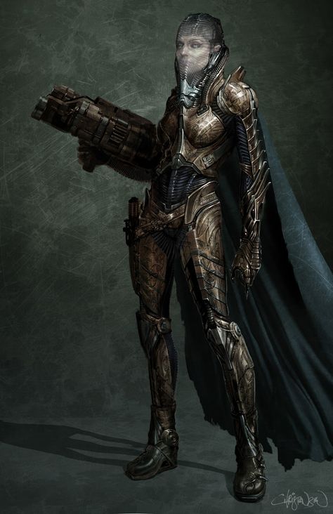 Exclusive: MAN OF STEEL Costume Concept Art and Interview by Keith Christensen « Film Sketchr Man Of Steel Costume, Ekko League Of Legends, Armored Suit, Costume Concept, Cw Supergirl, Superman Man Of Steel, Female Armor, Olivia Black, Suit Of Armor