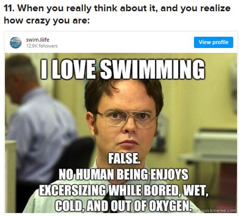 Swimmer Quotes Funny, Swim Memes Funny, Swim Jokes, Swim Funny, Swim Team Suits, Swimming Quotes Funny, Swimming Motivational Quotes, Swimmer Memes, Swim Quotes