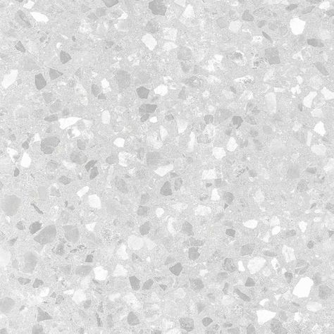 Qube Tiles Veneziana 24" x 24" Porcelain Terrazzo Floor & Wall Tile | Wayfair Terrazo Tile Bathroom Ideas, Grey Terrazzo Texture, Tile 2023, White Terrazzo Tile, Terrazzo Texture, Holiday Living Room, Terrazzo Floor, Shiplap Backsplash, Stackable Washer And Dryer