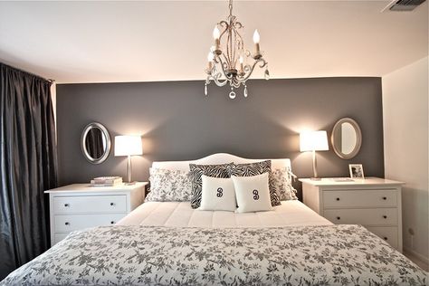 I like the low chest of drawers on either side of the bed. Would be much more useful than what we have now. Low Chest Of Drawers, Master Bedrooms Decor, For The, Beautiful Bedrooms, Dream Bedroom, My New Room, Home Fashion, New Room, Bedroom Makeover