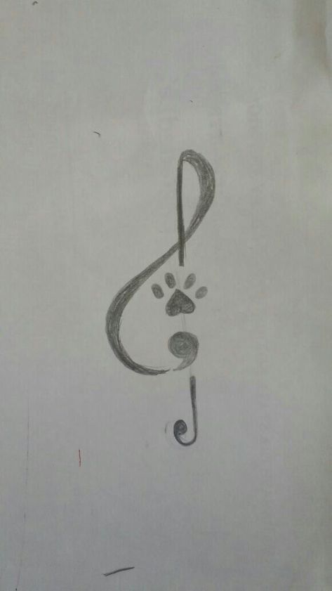 Semicolon Tattoo Animal, Dog Paw Semicolon, Paw Print Music Note Tattoo, Semi Colon Music Note Tattoo, Semi-colon Tattoo Dog, Music And Semicolon Tattoo, Cat Music Tattoo, Music Note Semi-colon Tattoo, Music Semicolon Tattoo