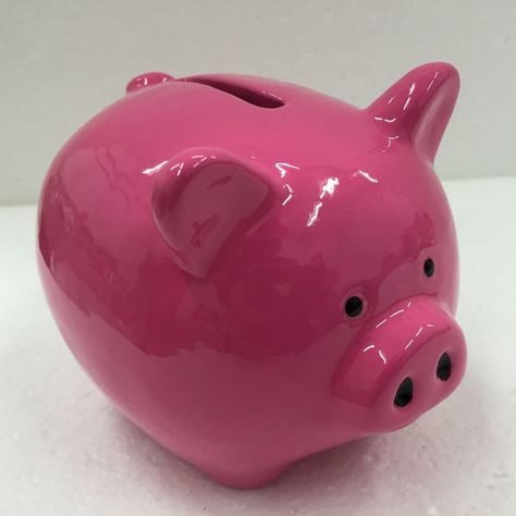 Ceramic Money Box Ideas, Clay Money Bank, Piggy Bank Aesthetic, Cool Piggy Banks, Money Box Ideas, Clay Piggy Bank, Money Safe Box, Money Pig, Euro Money