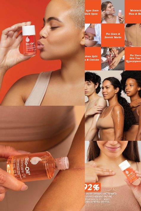 Bio Oil Skincare, Bio Oil Skin Care Routine, Bio Oil For Face, Vitamin E Serum, Bio Oil Skin, Skincare Oil, Cosmetics Advertising, Oils For Scars, Winter Skincare