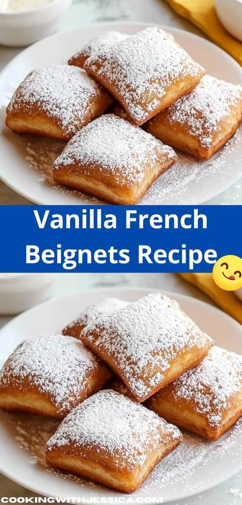 Searching for a quick dessert that impresses? These Vanilla French Beignets require minimal effort yet deliver maximum taste. Perfect for weekend brunches or cozy family dinners, they are a sweet treat everyone will love. French Beignets Recipe, French Beignets, Ms Recipes, Beignet Recipe, Bread Appetizers, Quick Desserts, Beignets, Cheesecake Recipes, Sweet Snacks