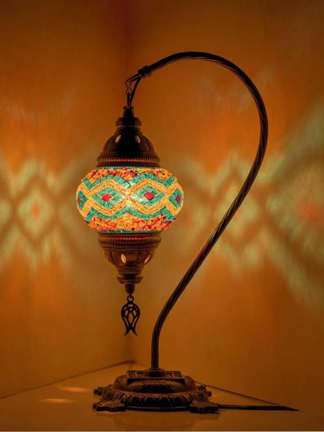 Shop Wayfair for A Zillion Things Home across all styles and budgets. 5,000 brands of furniture, lighting, cookware, and more. Free Shipping on most items. Turkish Lamp Design, Mosaic Glass Table, Indian Lamp, Indian Lamps, Turkish Lights, Boho Lamp, Turkish Lamp, Turkish Mosaic Lamp, Turkish Lamps