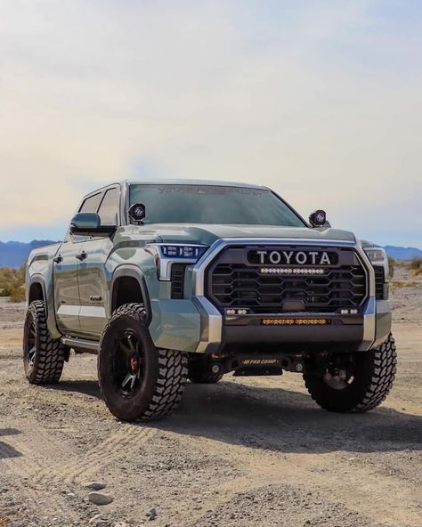 Toyota Tundra Off Road, Toyota Tundra Lifted, Toyota Pickup 4x4, Toyota Accessories, Toyota Tundra Trd, Tundra Truck, Tundra Trd, Truck Mods, Toyota 4x4