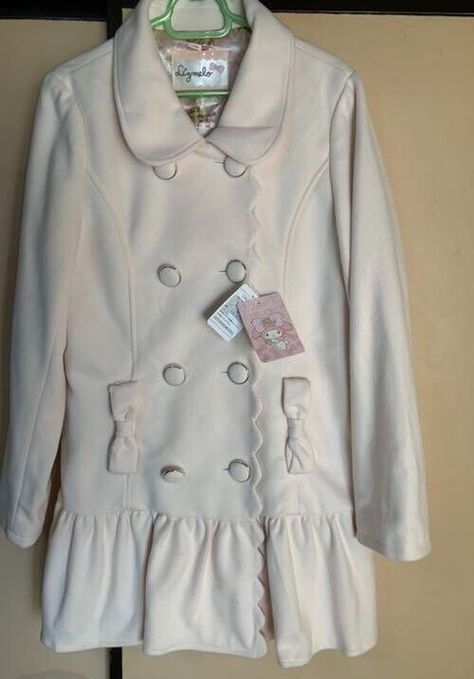 SANRIO MY MELODY x LIZLISA COLLABORATION Coat Size L Japan Limited LIZ LISA Cute $105.00 - PicClick Liz Lisa Coat, Dolly Outfits, Lisa Cute, Hello Kitty Costume, Lisa Fashion, Outfit Inso, Doll Closet, Paris Vibes, Sanrio My Melody