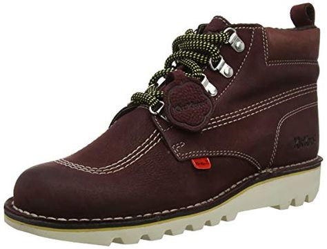 Kickers Men's Kick HI Classic Ankle Boots Kickers Shoes, Kickers Boots, Mens Chukkas, Chukka Boots Men, Purple Burgundy, Style Savvy, Boyfriend Birthday, Chukka Boots, Color Purple