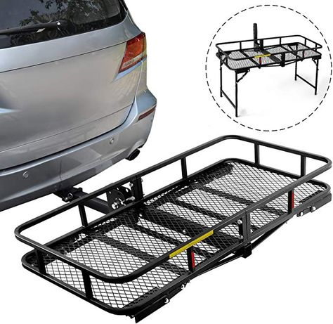 Camper Equipment, Kitchen For Cooking, Mini Trucks 4x4, Hitch Mounted Cargo Carrier, Three Wheel Bicycle, Hitch Cargo Carrier, Jigsaw Projects, Hitch Bike Rack, Hitch Rack