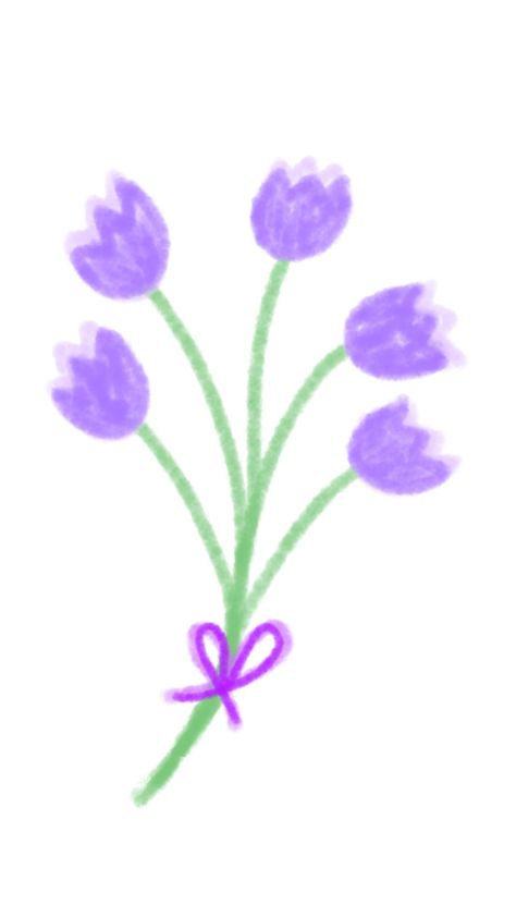 Purple Tulips Wallpaper, Purple Drawing Ideas, Purple Doodles, Purple Drawing, Free Powerpoint Templates Download, Small Doodles, Tulips Wallpaper, Small Doodle, Purple Tulips