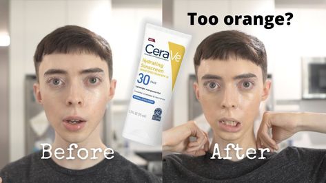 A non-sponsored, honest CeraVe tinted sunscreen review | SPF 30 Sheer Tint Cerave Tinted Sunscreen, Cerave Tinted Mineral Sunscreen, Cerave Hydrating Sheer Sunscreen, Eltamd Tinted Sunscreen, Tinted Sunscreen Packaging, Sunscreen Makeup, Tinted Mineral Sunscreen, Unseen Sunscreen, Tinted Sunscreen