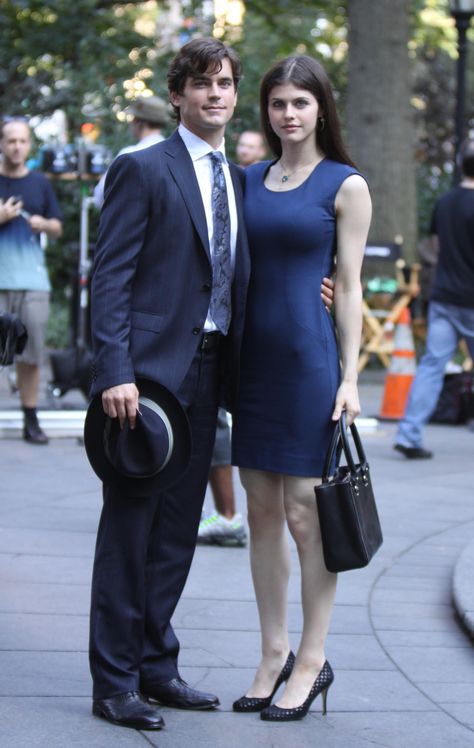 OMG!!!!! Mate Bomer and Alexandra Daddario.... Christian and Anastasia!!!!! White Collar Neal, Matt Bomer White Collar, Neal Caffrey, Alex Pettyfer, Kit Harrington, Ricky Dillon, Leading Men, Kian Lawley, Alexis Bledel