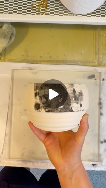 Messing around with my gel printing plate and magazine transfers.   I’ve always been captivated by this process when I see it done on paper... | Instagram Gel Printing Plate, Gel Printing, Ceramic Techniques, Functional Pottery, I See It, Printed Plates, Pottery Ideas, Abstract Nature, Ceramic Plates