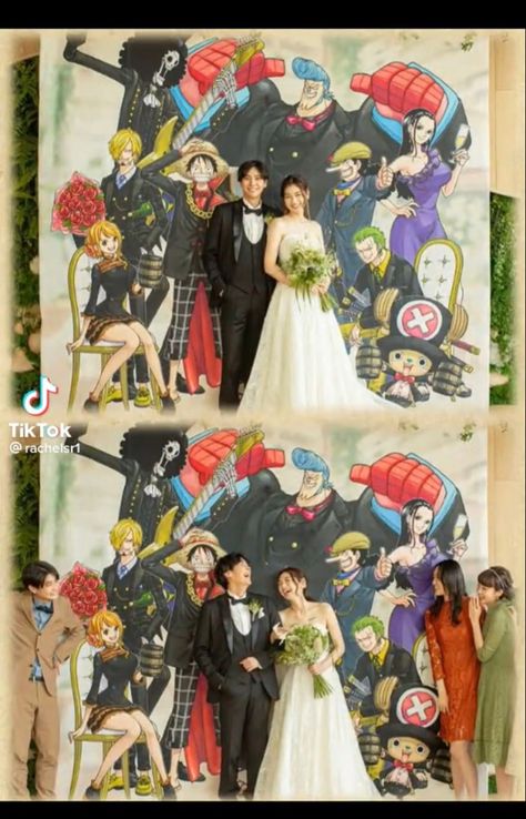 Anime Theme Wedding, Anime Themed Wedding, Anime Wedding, Anime Theme, Anime Drawing, Theme Wedding, Geek Chic, Themed Wedding, Chic Wedding