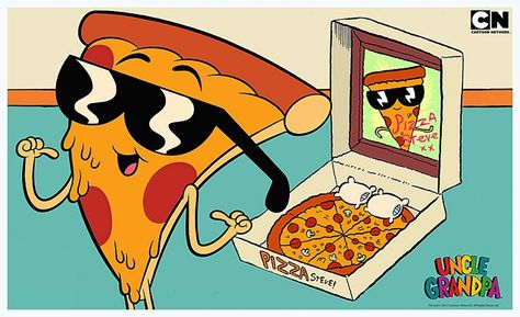 Uncle Grandpa!!. Uncle Grandpa Cartoon, Pizza Steve, Pizza Icon, Pizza Ring, Pizza Wallpaper, Pizza Cartoon, Pizza Drawing, Pizza Art, Uncle Grandpa