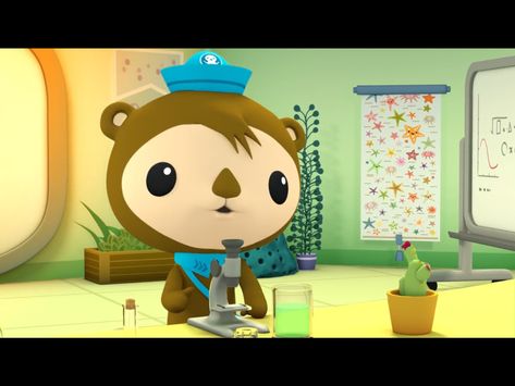 Shellington The Sea Otter And Ocean Animal Scientist Shellington Octonauts, Team Umizoomi, Sea Otter, Disney Junior, Ocean Animals, Disney Channel, Otters, Cartoon Animals, The Sea