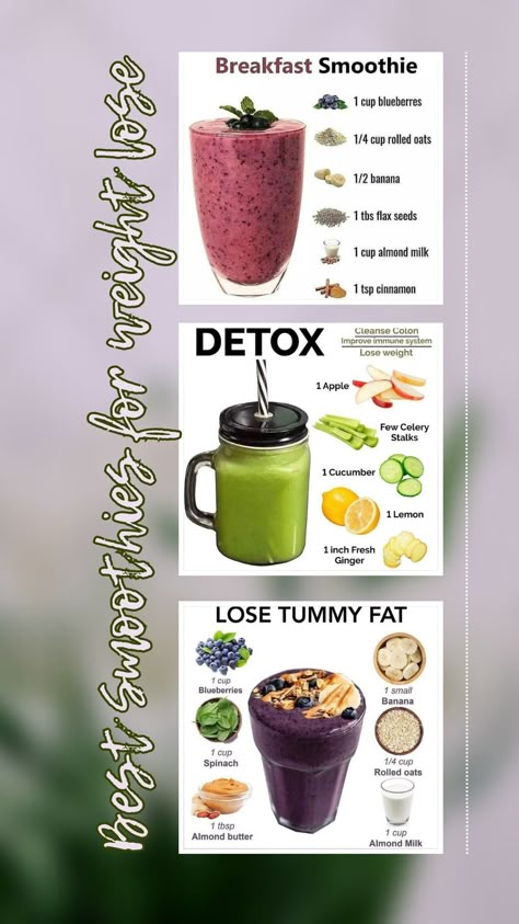 For more checkout the website "Fuel your body with goodness! These weight loss smoothies are the secret to a happier, healthier you. 😄 #FitnessGoals #SmoothieLove #Wellness" Smoothie Recipes Healthy Protein, Loose Weight Smoothies Recipes, Smoothie Fatloss, Smoothies For Fat Loss, Weighloss Smoothie, Smoothie Recipes For Belly Fat Loss, Belly Fat Burner Smoothie, Resep Smoothie, Fruit Smoothie Recipes Healthy