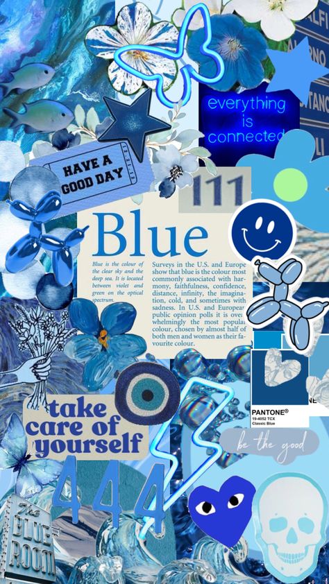 all blue everything 💙🦋🐟🐬🚙 #blue #collage #wallpaper Blue Junk Wallpaper, Cute Blue Ipad Wallpaper, Wallpaper Backgrounds Iphone Blue, Blue Asthetics Wallpers, Blue Girly Wallpaper, Wallpaper Ipad Aesthetic Blue, Blue Asthetics Background, Aesthetic Blue Wallpaper Ipad, Blue Ipad Theme