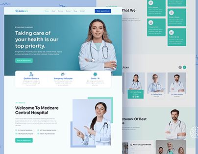 Hospital Landing Page, Doctor Landing Page, Medical Landing Page, Hospital Management System, Hospital Website, Medical Websites, Healthcare Website, Medical Website, Medical Website Design