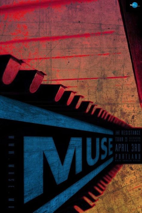 Muse Poster Band, Muse Band Aesthetic, Muse Aesthetic Band, Muse Poster, Muse Music, Simulation Theory, Muse Band, Journal Prints, Room Prints