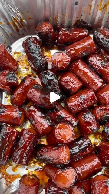 Austin Dennis on Instagram: "Hot Dog Burnt Ends #superbowl #hotdog #bbq #grilling #easyrecipe #icookyoulook🔥" Beef Hotdog Burnt Ends, Cocktail Hotdogs Appetizers, Burnt Hot Dog Ends, Burnt Ends Hotdogs In Oven, Hot Dog Appetizers Finger Foods, Burnt Ends Hotdogs, Hot Dog Burnt Ends In Oven, Bbq Hotdogs, Hot Dog Burnt Ends