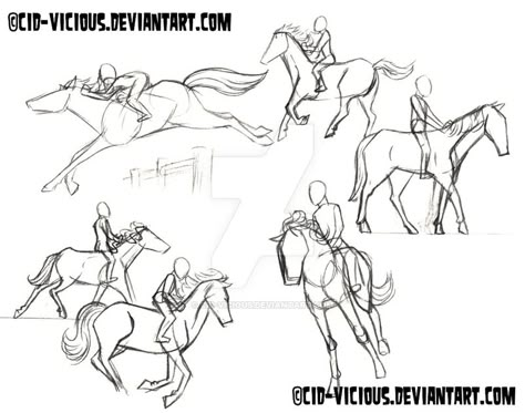 People Riding Horses Reference, Riding Horse Art Reference, Horse Riding Poses Drawing, Horse Riding Poses, People Riding Horses Drawing, Riding Drawing Reference, Riding Horse Pose, Someone Riding A Horse, Horse Riding Pose Reference Drawing