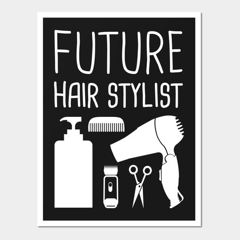 Cosmetology Classroom Decor, Hairdresser Shirt, Beauty School Cosmetology, Hair Poster, Cosmetology School, School Signs, Beauty School, Hair Coloring, Church Ideas