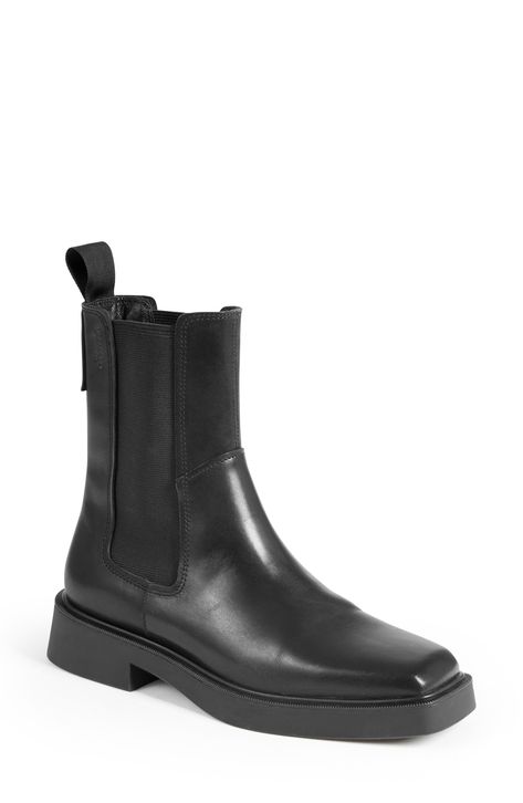 Vagabond Shoemakers Jillian Chelsea Boot available at #Nordstrom Leather Boots Outfit, Chelsea Boot Women, Loafer Women, Black Chelsea Boots, Penny Loafer, Chelsea Boot, Penny Loafers, Boots Outfit, Loafers For Women