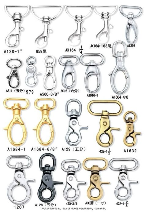 dog hook,handbag hook,alloy hook,snap hook,key hook,metal hook,bag hook,spring hook,swivel hook,luggage hook Leather Handbags Diy, Handbags Diy, Backpack Pattern Sewing, Dog Hook, Diy Crochet Bag, Diy Leather Bag, Bag Hook, Key Hook, Bag Clips