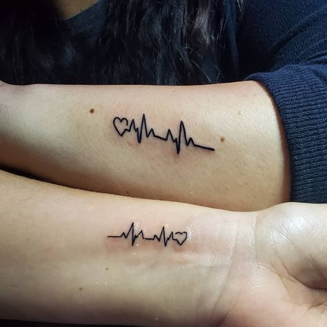 Mother Daughter Tattoo Ideas, Daughter Tattoo Ideas, Mother Daughter Tattoo, Father Daughter Tattoos, Latest Tattoo Design, Daughter Tattoo, Mother Tattoos, Latest Tattoos, Universal Love