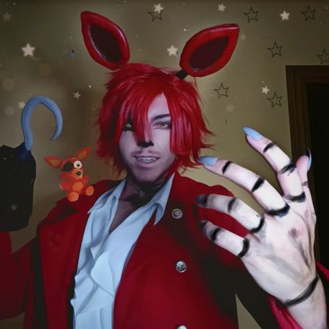 🦊 FOXY THE PIRATE 🏴‍☠️ ° ° ° My favorite and fan favorite I think. I try a new wig, I don't like it that much but I will try to improve It 🦊✨ //#fnaffoxy #fnafcostume #fnaf #fnaf1 #fivenightsatfreddysfoxy #fivenightsatfreddys1 #fivenightsatfreddysfreddy #fivenightsatfreddyscosplay #fnafedit #cosplay #cosplayer #fivenightsatfreddysedit #foxycosplay #foxyfnafcosplay #foxy #foxyedit #foxyfnaf #fivenightsatfreddys #fnaf10thanniversary #fnafintothepit #fnaffandom Fnaf Foxy Cosplay, Foxy The Pirate, Foxy Fnaf, Fnaf Costume, Fnaf Foxy, Fnaf Cosplay, Fnaf 1, The Pirate, Cosplay Ideas