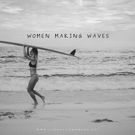 Women on Waves In the male-dominated world of surfing, women are carving out their space and reshaping the narrative of the sport. One of the most significant shifts in recent years has been the growing popularity of surfing among women. What was once considered a niche interest reserved for a select few has evolved into a global movement, with female participation on the rise across all levels of the sport drawn by the sense of freedom, exhilaration, and support that surfing offers. At th... Surf Therapy, Surf Retreat, Surfer Lifestyle, Hangout Room, Surf Vibes, Surfer Style, Surf Life, Making Waves, Surfs Up