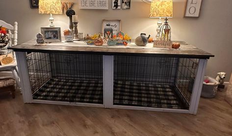 Kennel Makeover, Kennel Furniture, Dog Kennel Furniture, Diy Dog Kennel, Pet Room, Girls Games, Pet Things, Dog Crate Furniture, Dog Cage