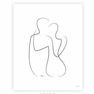 Single Line Art Simple, Abstract Love, Line Art Couple, Male Line Art, Minimal Couple Drawing, Sensual Line Drawing, Couple One Line Art, Body Line Art Couple Love, Minimal Drawings