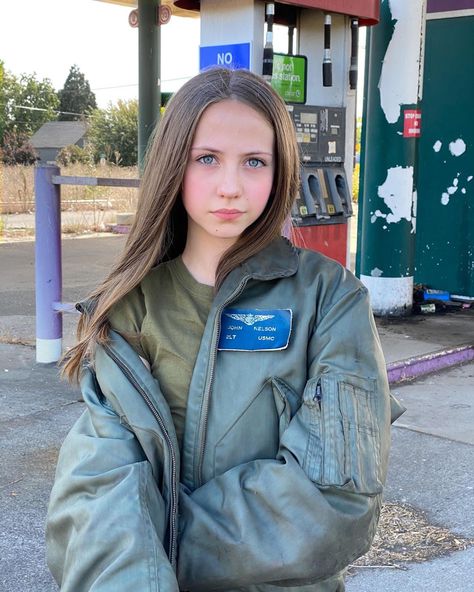 Shiloh Nelson, Shiloh And Bros, Flight Jacket, Disney Fan Art, Hottest Celebrities, My Dad, Celebrities Female, Favorite Celebrities, Actors & Actresses