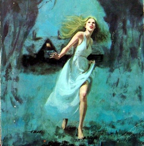 gothic romance paperback art | Stop Press!** I have been told the artist is Harry Barton. I can’t ... Gothic Italian, Pulp Horror, Gothic Romance Books, Romanticism Artists, Romance Covers Art, Gothic Books, Gothic Novel, Gothic Castle, Romance Book Covers