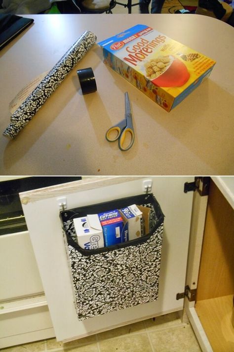 Diy Magazine Holder, Koti Diy, Magazine Organization, I Heart Organizing, One Good Thing By Jillee, Diy Storage Boxes, Cereal Boxes, Organisation Hacks, Diy Magazine