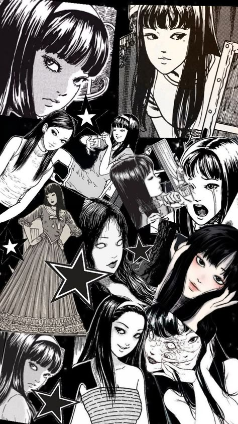 👻🤍 Junji Ito Wallpaper, Tomie Manga, Walpapers Cute, Japanese Horror, Anime Fanfiction, Creepy Tattoos, Funny Baby Quotes, Emo Wallpaper, Junji Ito