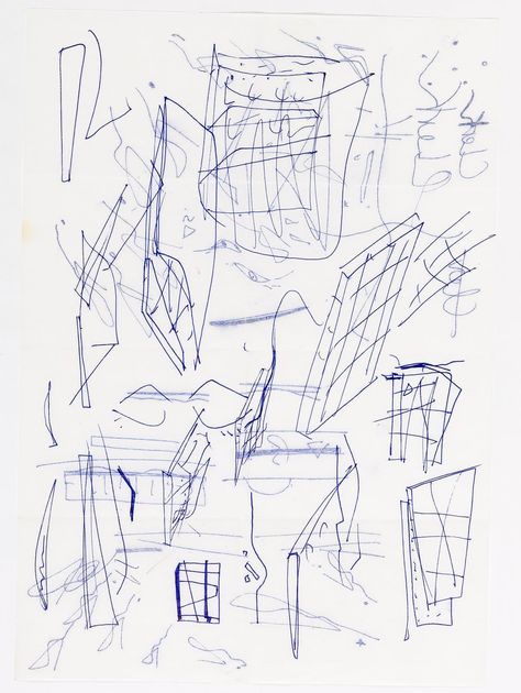 Zaha Hadid: Azabu-Juban – Drawing Matter Zaha Hadid Sketch, Zaha Hadid Drawings, Her Drawing, Axonometric Drawing, Architectural Association, Drawing Style, Doodle Sketch, Zaha Hadid, West Hollywood