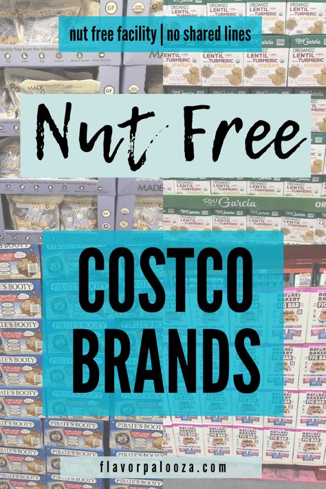 Save big on popular nut free brands -- now at Costco! Use this Costco shopping list to find nut free Costco products perfect for packing into nut free lunches for kids, or for after-school snacking. #costco #nutfree #shoppinglist Nut Free Lunches For Kids, Nut Free Lunches, Nut Free Candy, Peanut Free Snacks, Costco Products, Costco Shopping List, Sweet Potato Crackers, Lunches For Kids, Nut Free Snacks