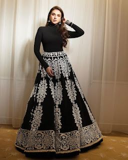 Black Indo Western Dress, Long Skirt Outfits Indian, Amrapali Jewels, Aditi Rao Hydari, Diwali Dresses, Mehendi Outfit, Latest Bridal Blouse Designs, Aditi Rao, Boho Soul