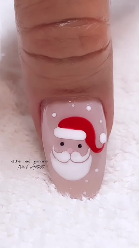 +30 Trendy Ideas Nail Art in 2026 You'll Want To Try This Season #nailart #naildesigns #nailinspiration #nailsofinstagram #nailgoals #nailtrends #nailfashion #nailswag #naillove #nailaddict Christmas Nail Inspo, Christmas Nails Diy, Santa Nails, Nail Art Noel, Xmas Nail Art, Fancy Nail Art, Quick Nail Art, Cartoon Nails, Glittery Nails