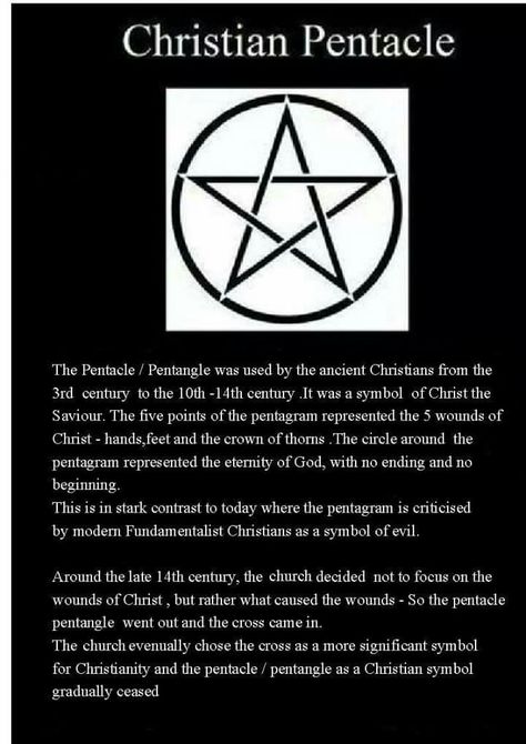 Christian symbol pentacle Christian Protection Symbols, Christian Witch Spells, Bible Spells, Pentacle Witchcraft, Pentacle Meaning, Christian Witchcraft, Stars Symbols, Pentacle Tattoo, Christian Witch