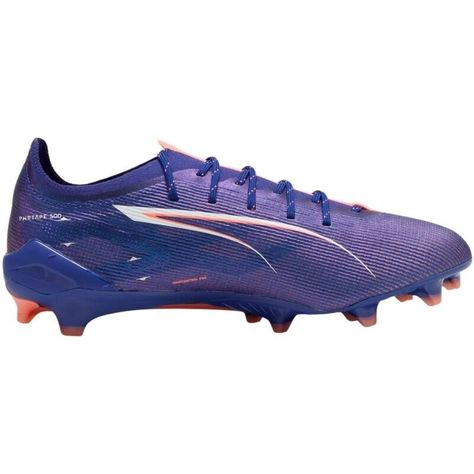 Puma Ultra 5 Ultimate football boots EU size 39 40 40,5 41 42 42,5 43 44 44,5 45 46 Length(cm) 25 25,5 25,7 26 26,5 27 27,5 28 28,5 29 29,5 Length(inch) 9.843 10.039 10.118 10.236 10.433 10.630 10.827 11.024 11.220 11.417 11.614 Puma Ultra 5 Ultimate FG 107683 Football Boots Properties: Puma Ultra 5 Ultimate FG football boots are professional men's football boots designed for hard surfaces. Packed with technologies that support excellent fit and comfort and allow you to unleash unprecedented spe Womens Soccer Cleats, Mens Soccer Cleats, Puma Sport, Football Socks, Nike Lunar, Mens Soccer, Black Puma, Walking Shoes Women, Womens Soccer