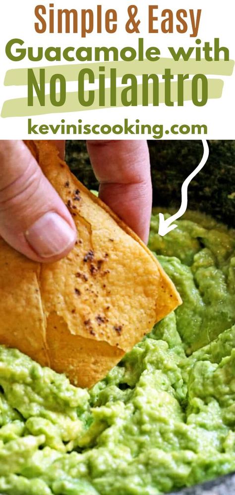 Guacamole Without Tomatoes, Wholly Guacamole Recipe, Guacamole Recipe Easy No Tomato, No Cilantro Guacamole Recipe, Best Avocado Dip Recipes, Classic Guacamole Recipe, Guacolme Recipe Simple, Low Carb Guacamole Recipes, How To Make Guacamole Easy Simple