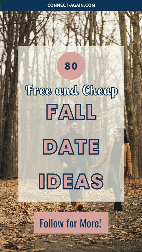 Looking for free fall date ideas? Or cheap fall date ideas? You'll love this fall date ideas list with 80 activities to choose from. Follow for more date night ideas! Free Fall Date Ideas, Date Ideas List, Date Night Questions, Fall Date Ideas, Free Date Ideas, Puzzle Night, Things To Do With Your Boyfriend, Thanksgiving Prep, Fall Dates