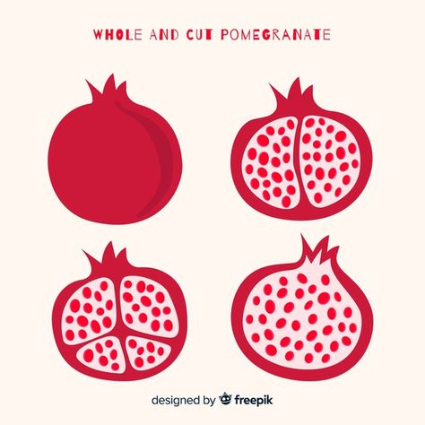 Whole and cut pomegranate #paid, , #AFFILIATE, #affiliate, #pomegranate, #cut Cut Pomegranate, Pomegranate Drawing, How To Cut Pomegranate, Pomegranate Vector, Fruit Logo Design, Pomegranate Art, Pomegranate Design, Fruit Logo, Fruit Icons